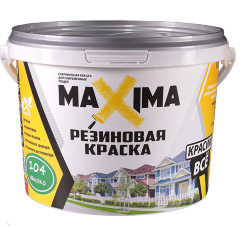 Резиновая краска MAXIMA №107 шоколад 2,5кг