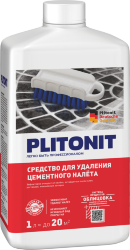 Средство для удаления цемен. налета -1л PLITONIT 1 л на 20 м2