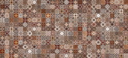 Плитка Hammam рельеф коричневый (HAG111D)  20*44 CERSANIT
